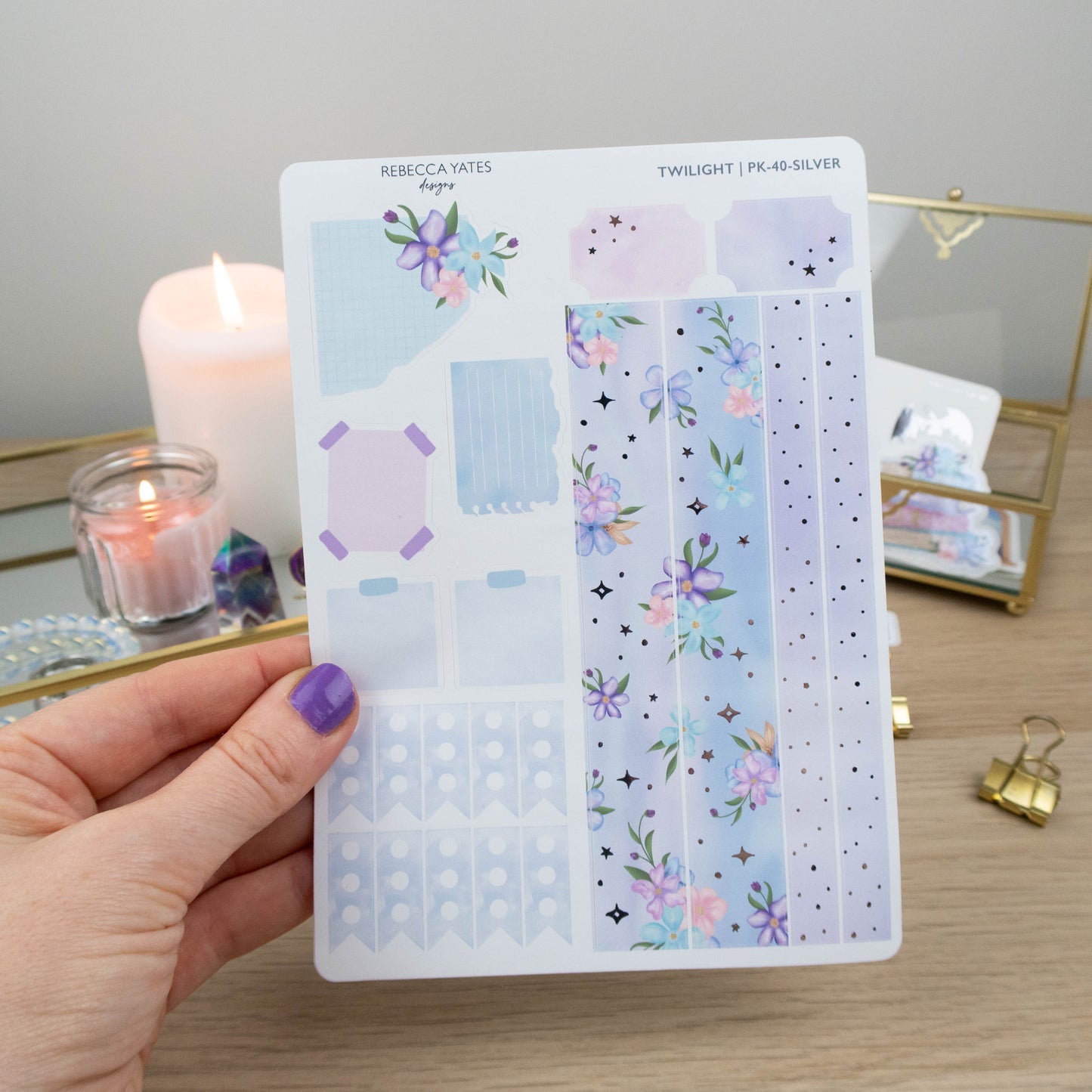 TWILIGHT - BIG CREATIVE STICKER BUNDLE - Rebecca Yates