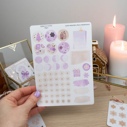 COSY WINTER - CLASSIC PLANNING KIT