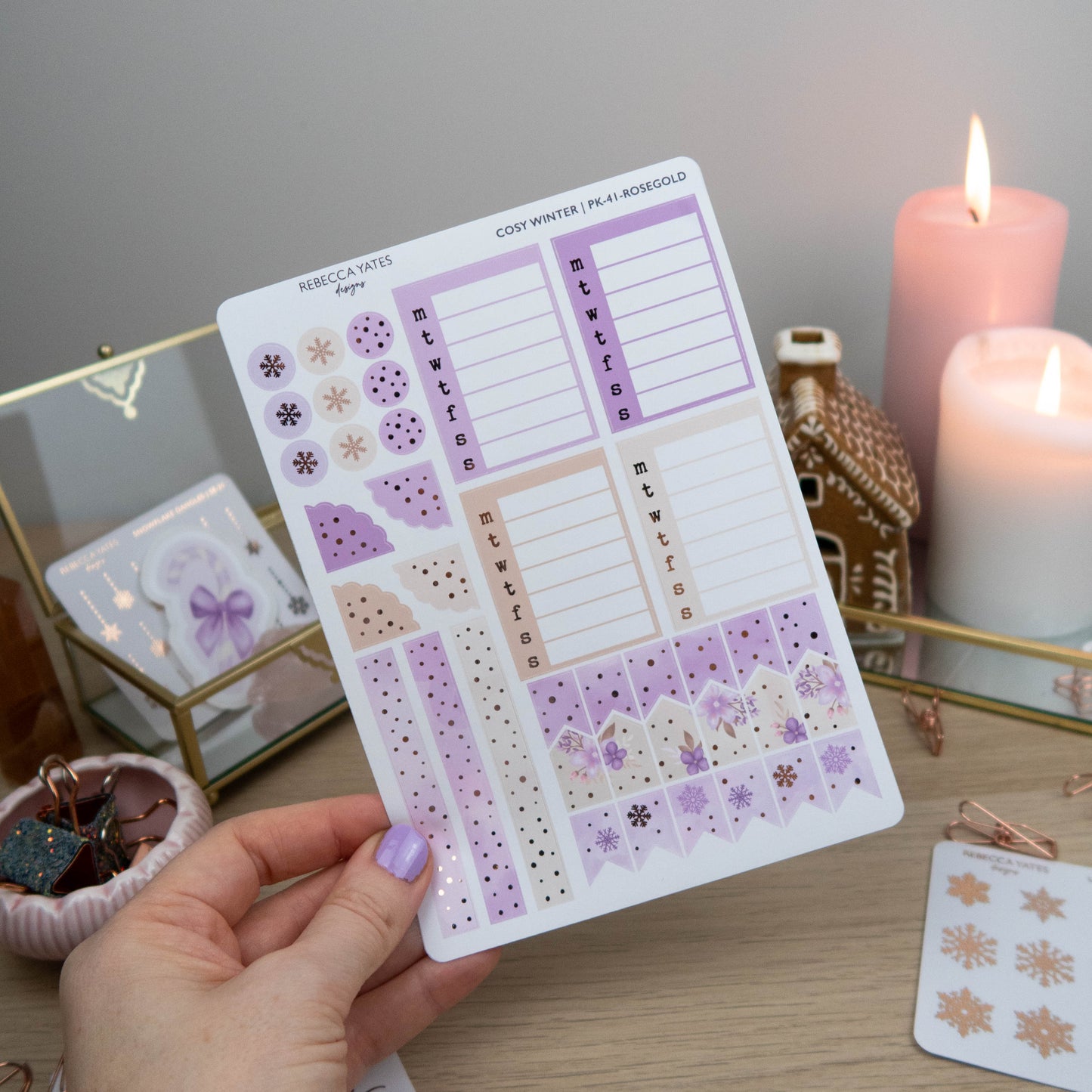 COSY WINTER - CLASSIC PLANNING KIT