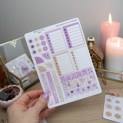 COSY WINTER - CLASSIC PLANNING KIT