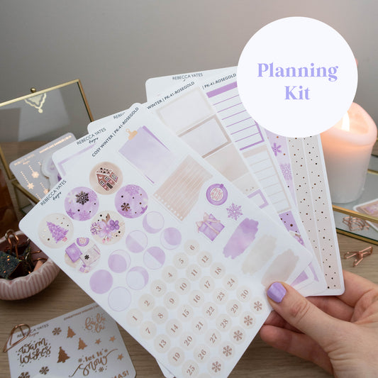 COSY WINTER - CLASSIC PLANNING KIT