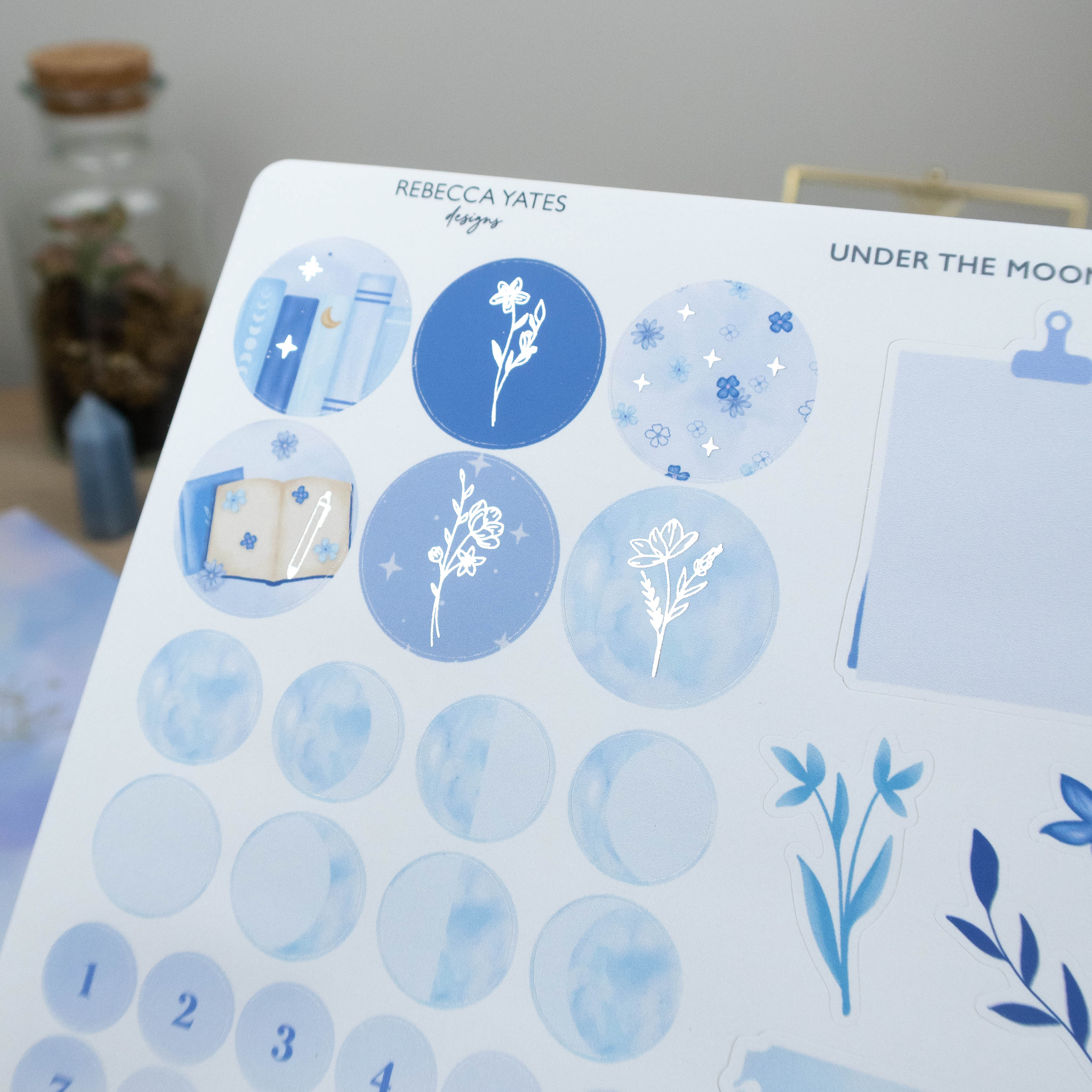 UNDER THE MOON - CLASSIC PLANNING KIT - Rebecca Yates