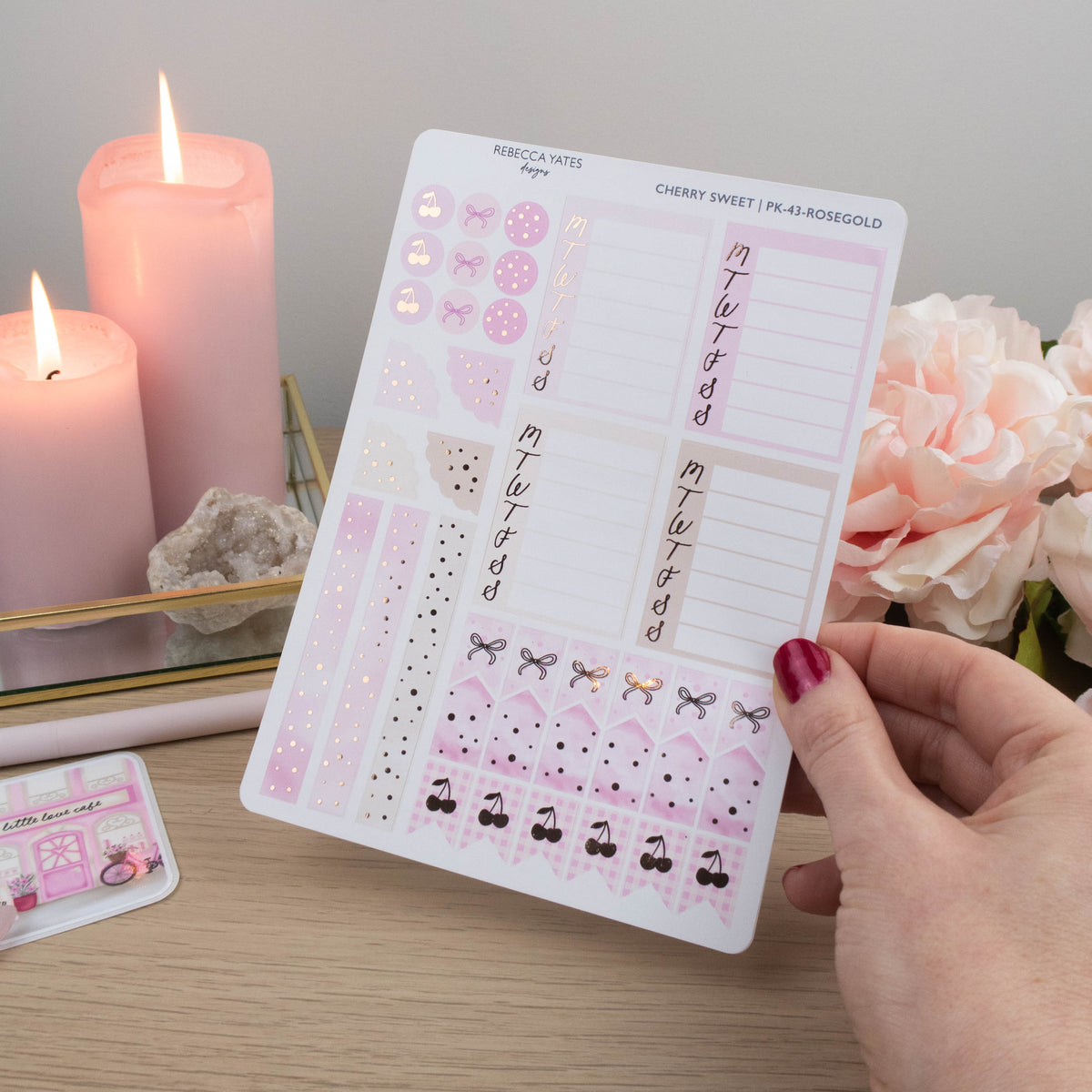 CHERRY SWEET - BIG CREATIVE STICKER BUNDLE - Rebecca Yates