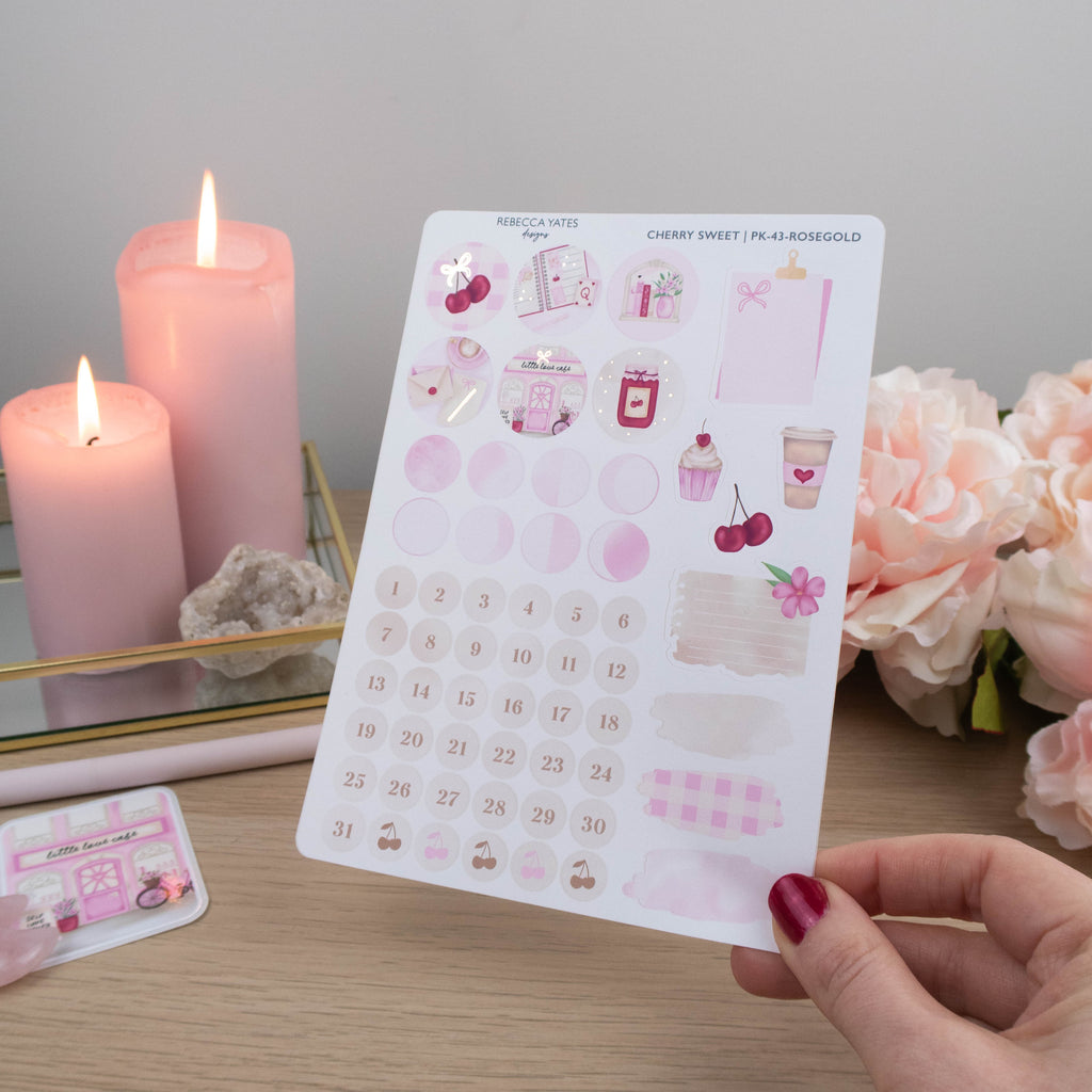 CHERRY SWEET - BIG CREATIVE STICKER BUNDLE - Rebecca Yates