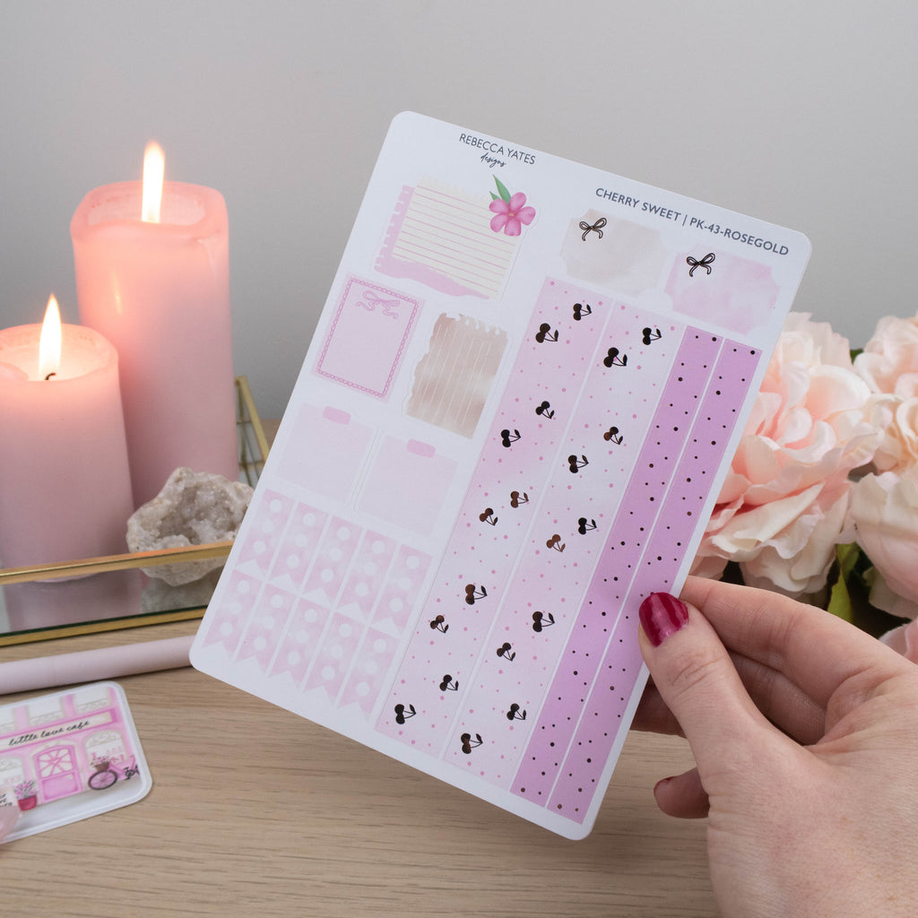 CHERRY SWEET - BIG CREATIVE STICKER BUNDLE - Rebecca Yates