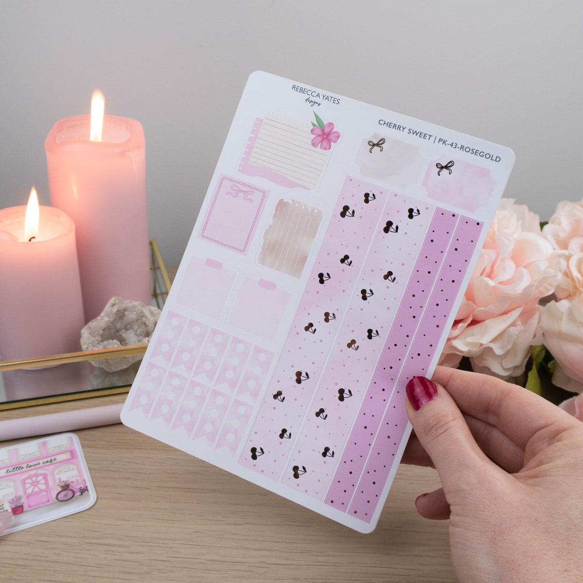CHERRY SWEET - BIG CREATIVE STICKER BUNDLE - Rebecca Yates