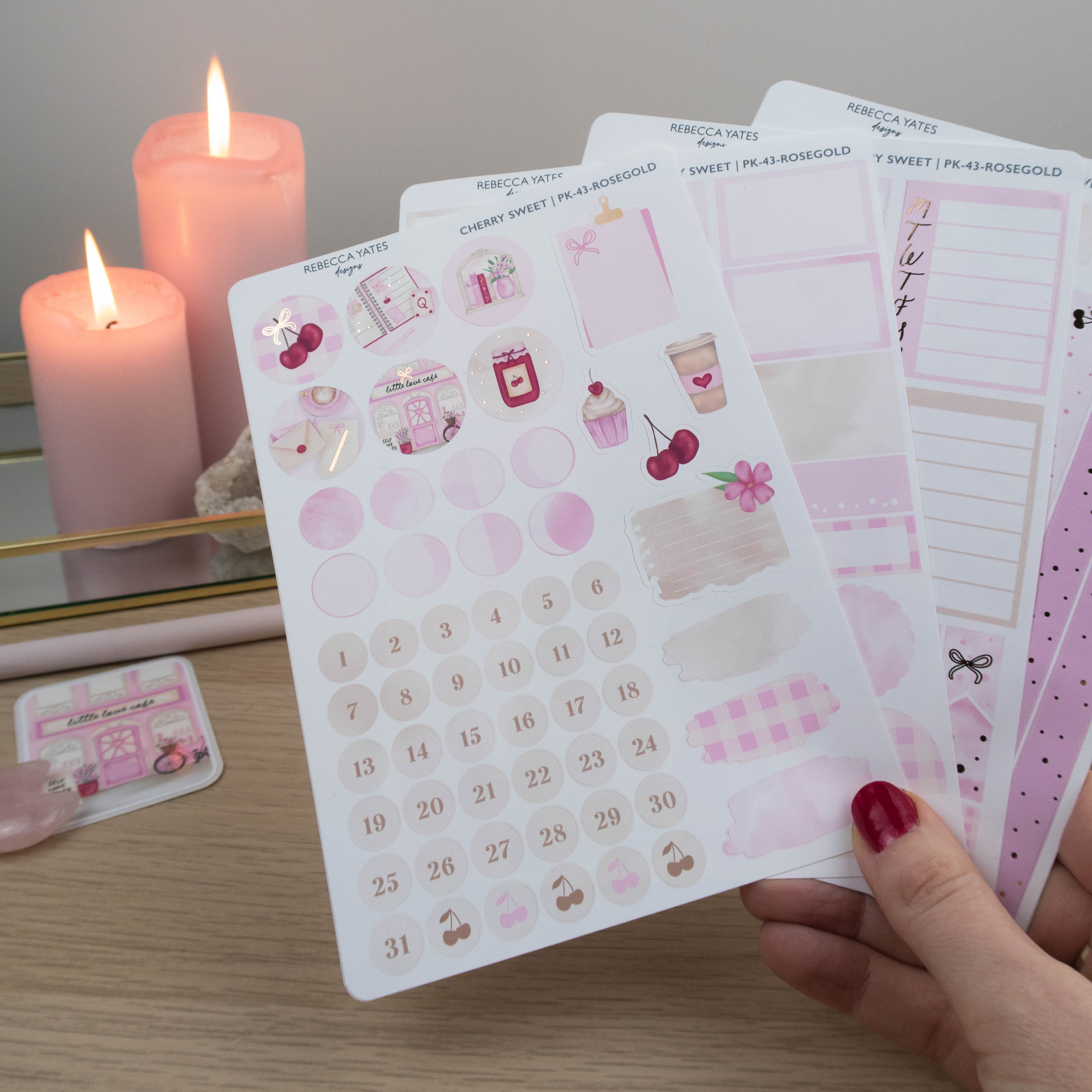 CHERRY SWEET - CLASSIC PLANNING KIT - Rebecca Yates