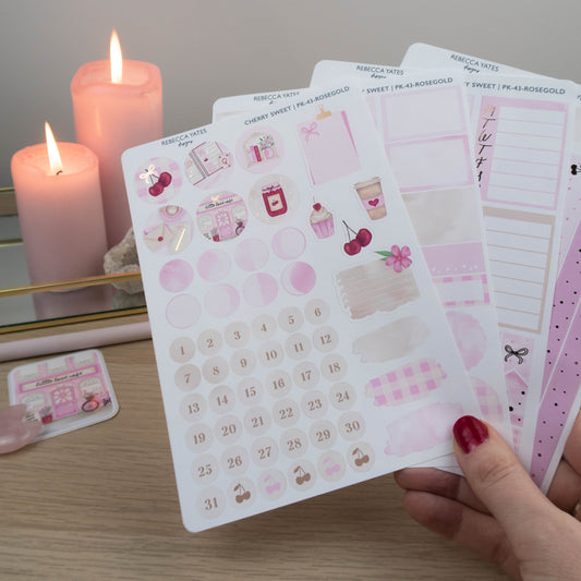 CHERRY SWEET - CLASSIC PLANNING KIT - Rebecca Yates