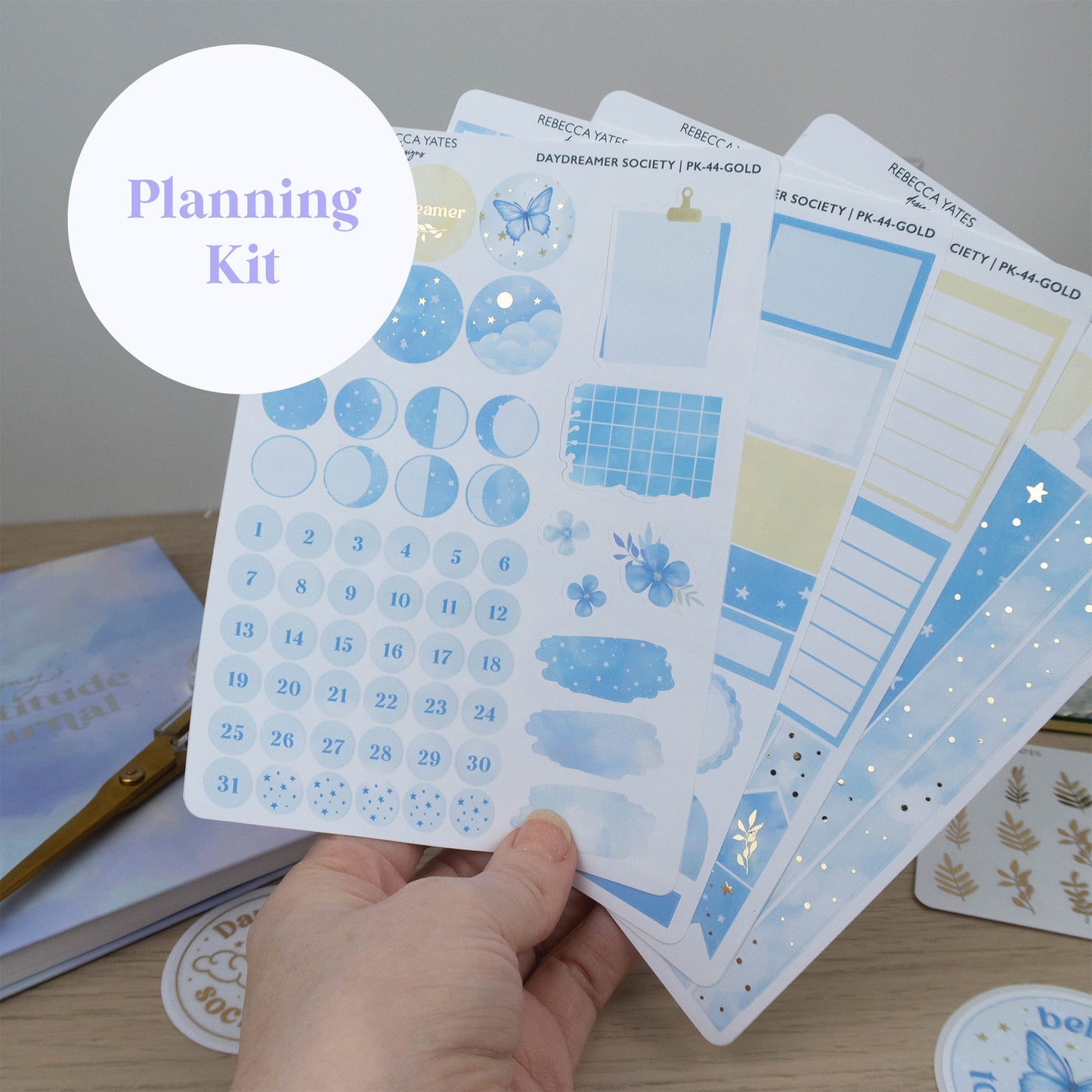 DAYDREAMER SOCIETY - CLASSIC PLANNING KIT - Rebecca Yates