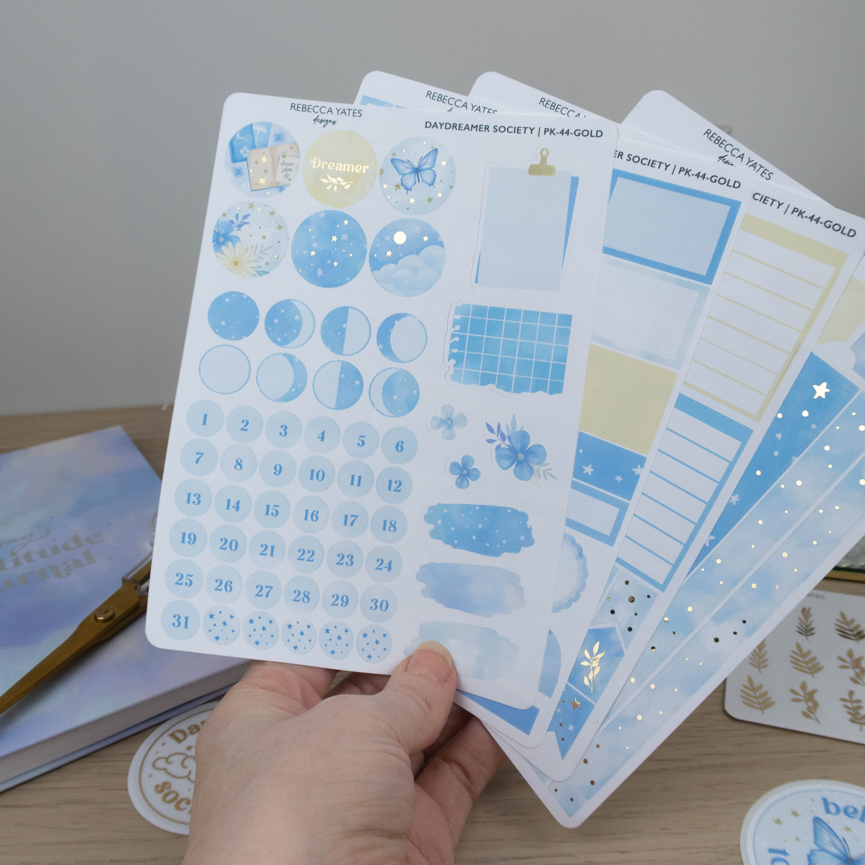DAYDREAMER SOCIETY - CLASSIC PLANNING KIT - Rebecca Yates