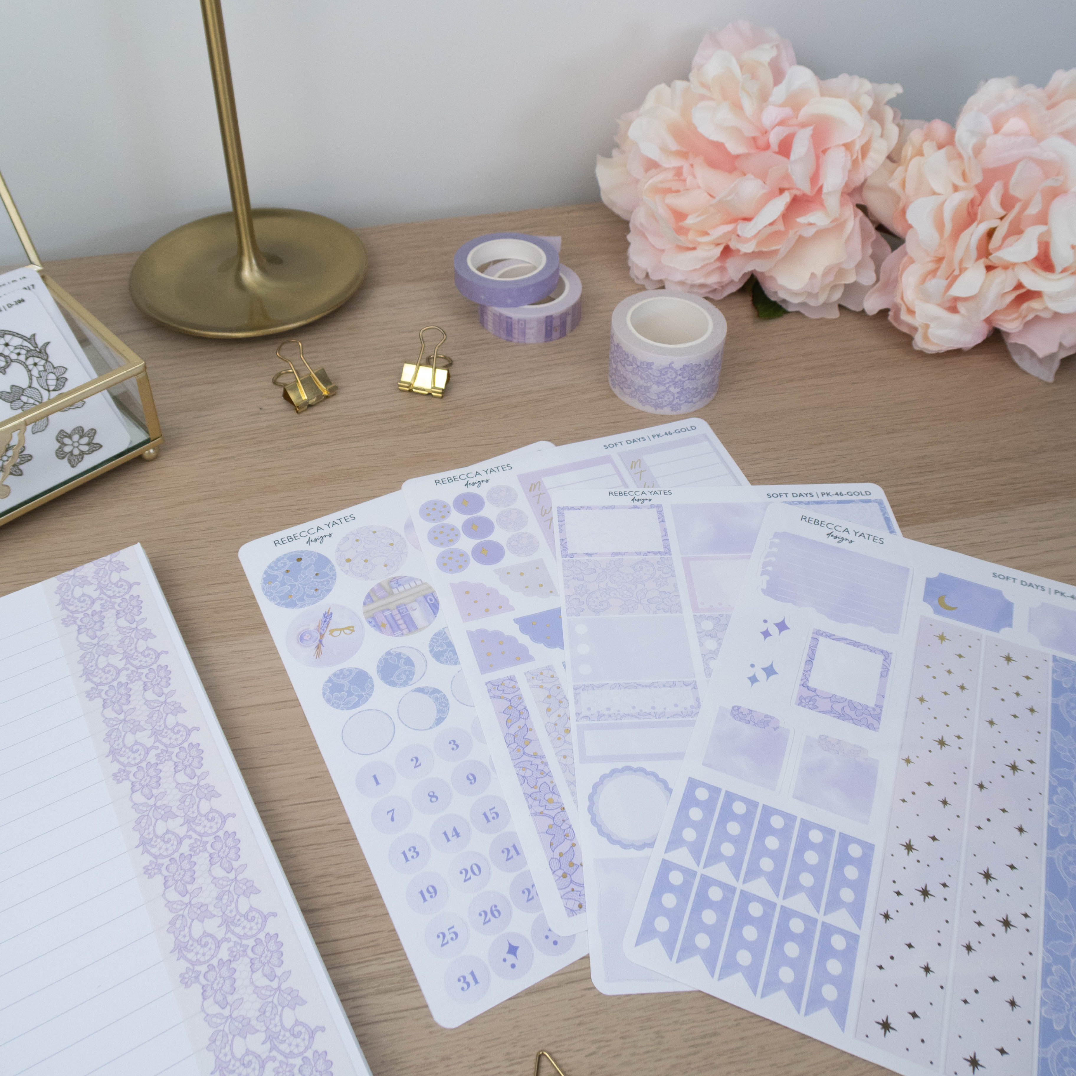 SOFT DAYS - CLASSIC PLANNING KIT - Rebecca Yates