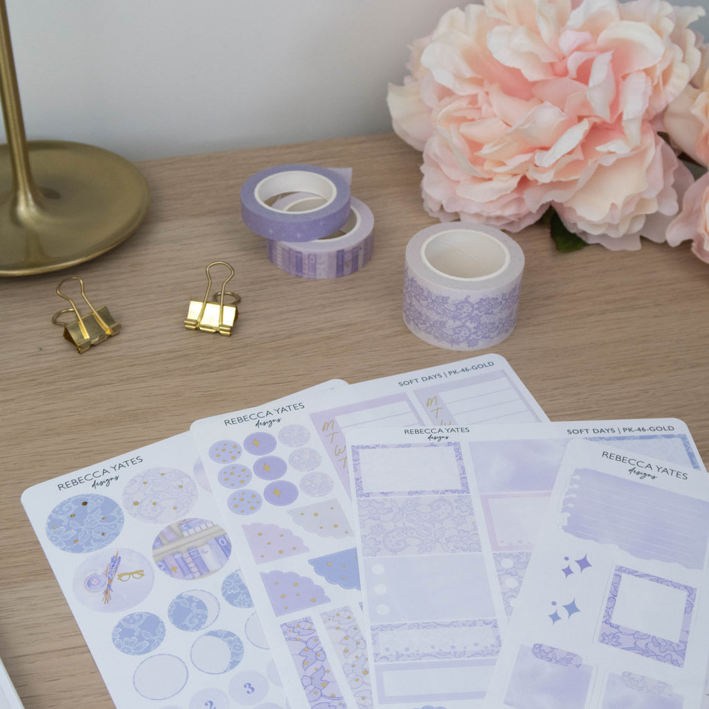 SOFT DAYS - CLASSIC PLANNING KIT - Rebecca Yates