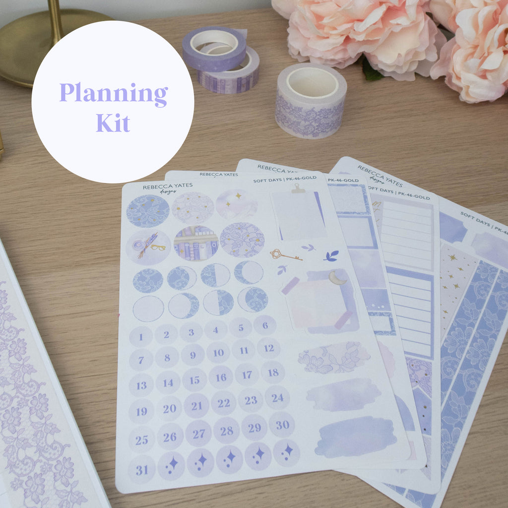 SOFT DAYS - BIG CREATIVE STICKER BUNDLE - Rebecca Yates