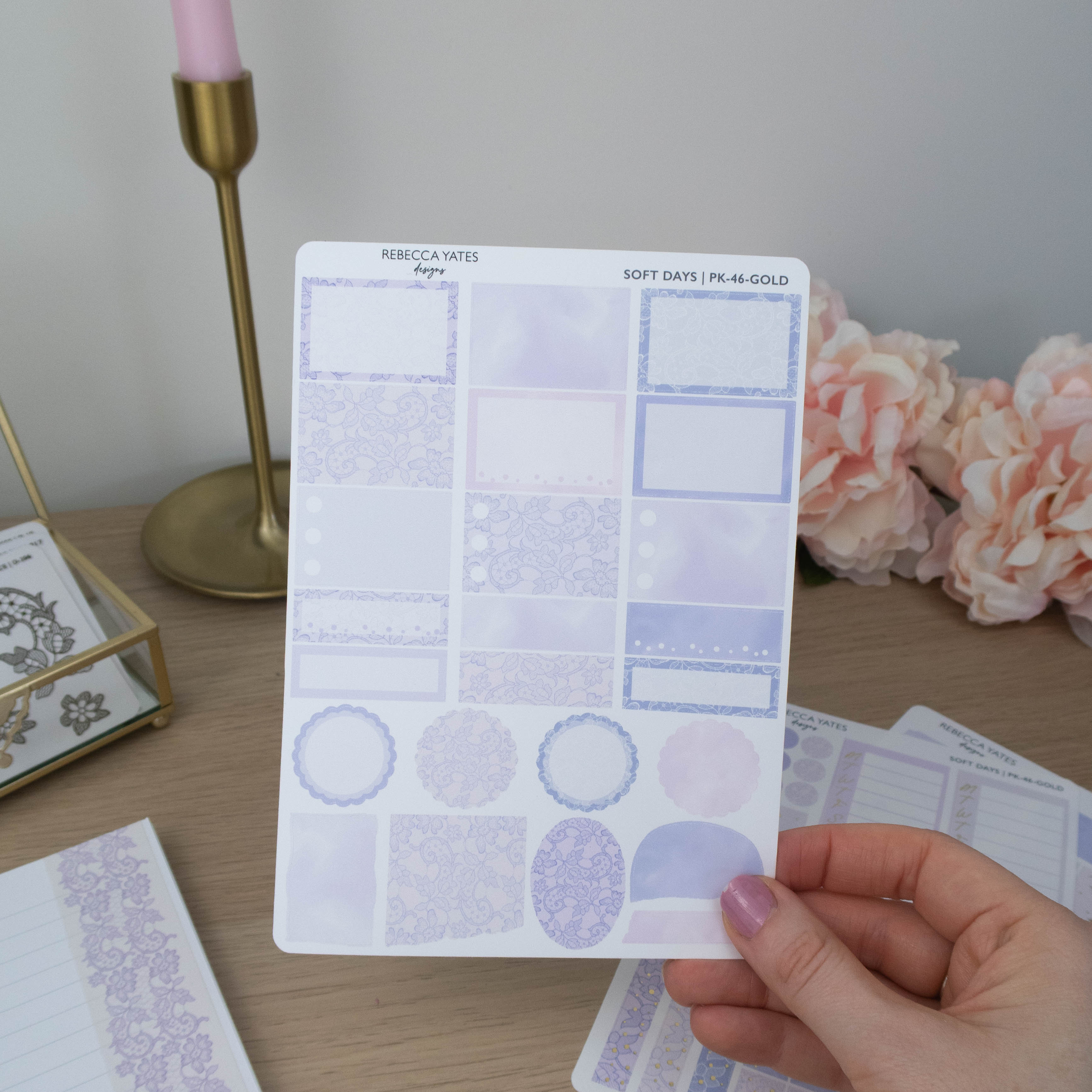 SOFT DAYS - BIG CREATIVE STICKER BUNDLE - Rebecca Yates