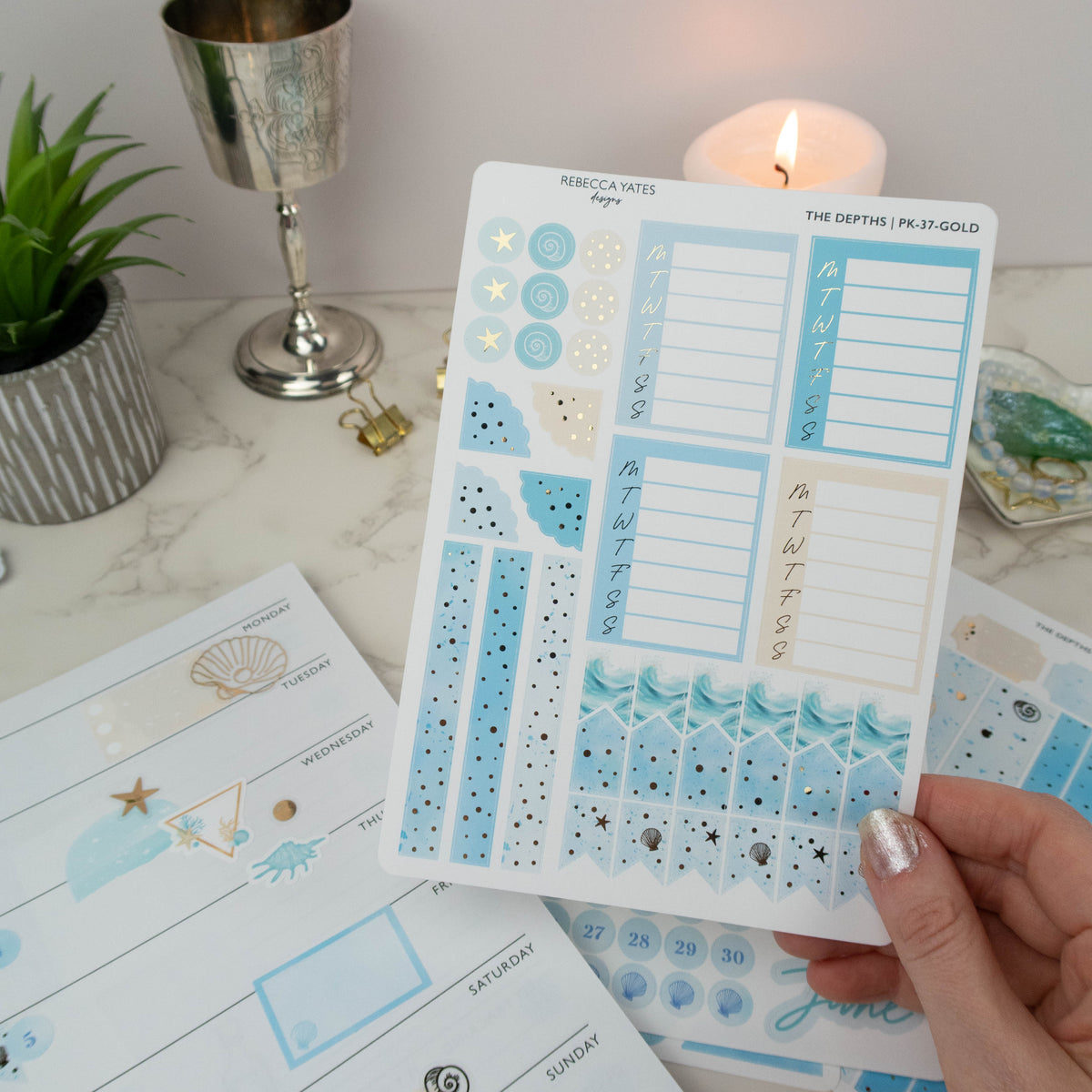 THE DEPTHS - CLASSIC PLANNING KIT - Rebecca Yates
