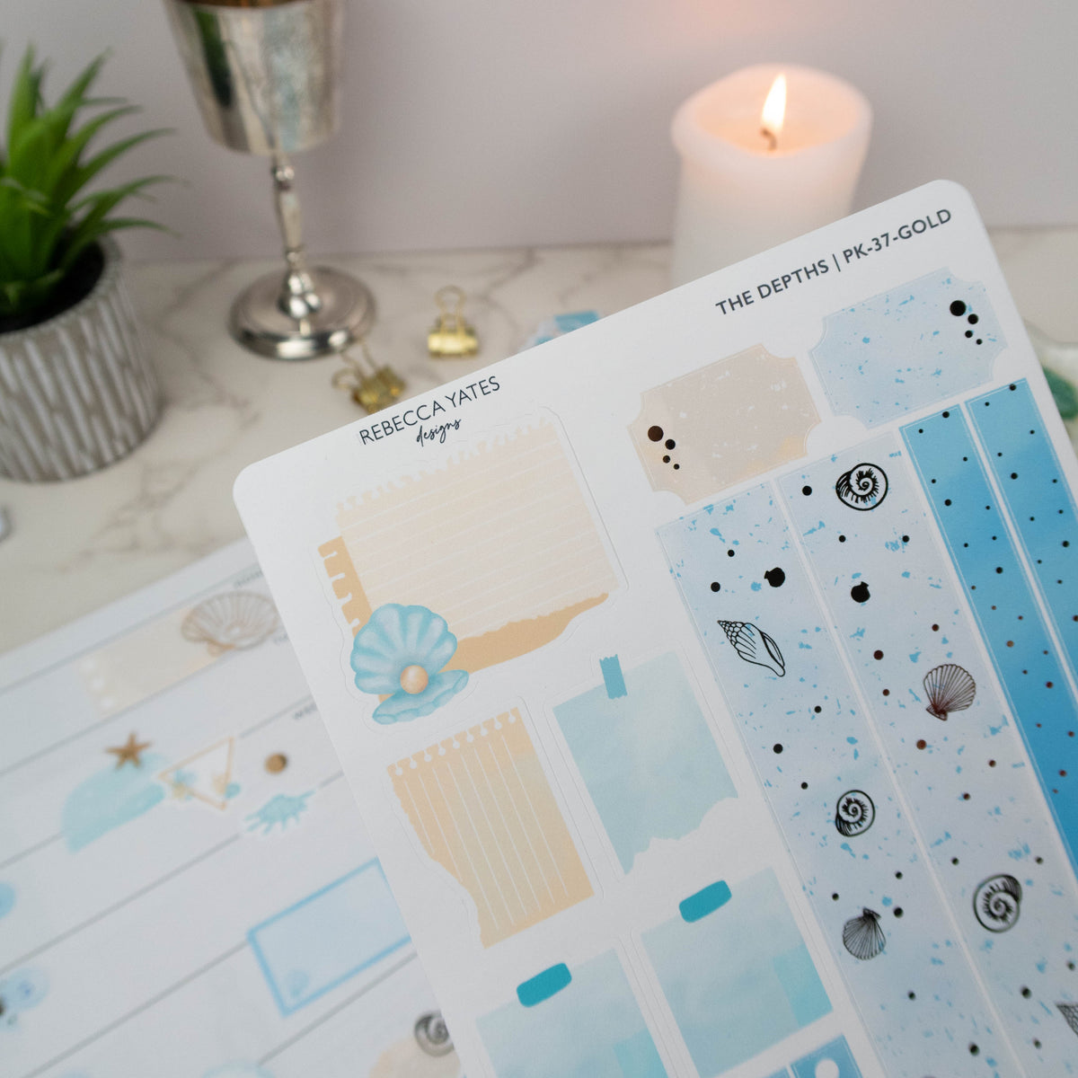 THE DEPTHS - CLASSIC PLANNING KIT - Rebecca Yates