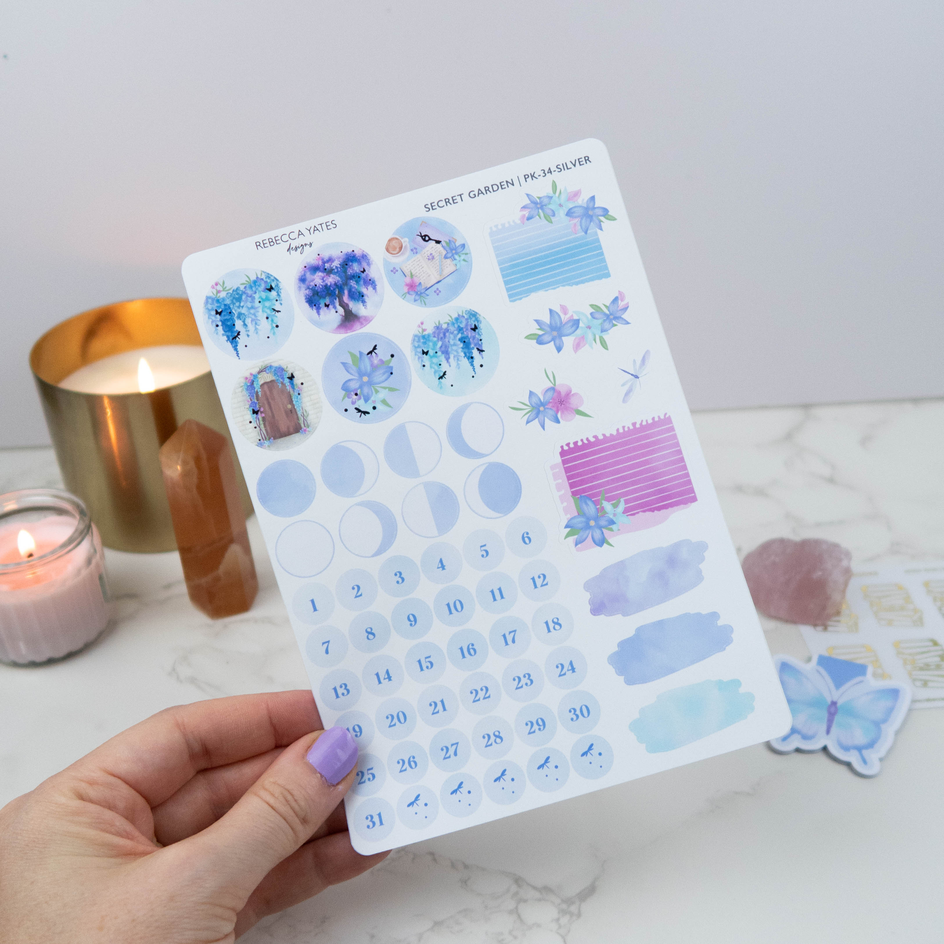 SECRET GARDEN - CLASSIC PLANNING KIT - Rebecca Yates