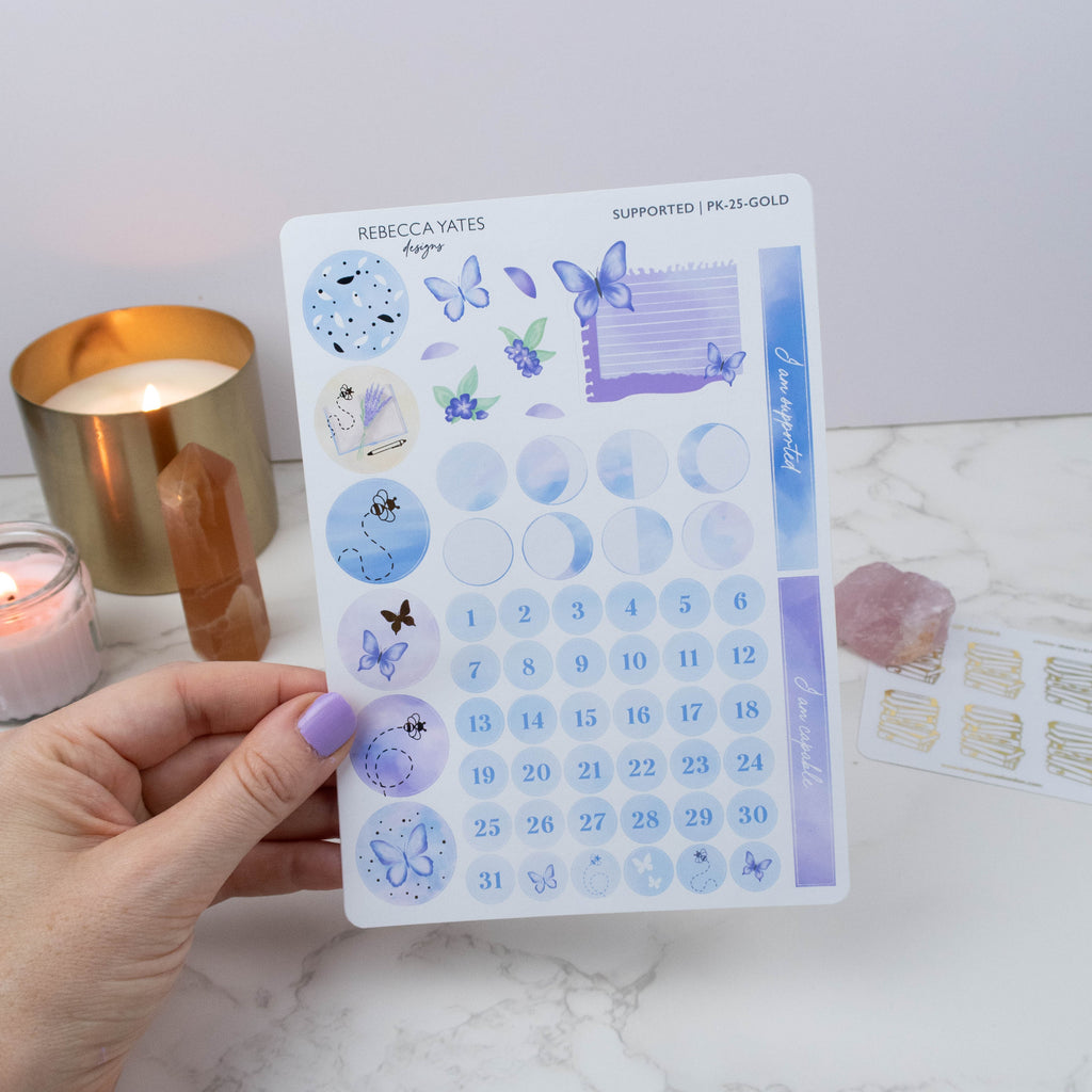 SUPPORTED - CLASSIC PLANNING KIT - Rebecca Yates