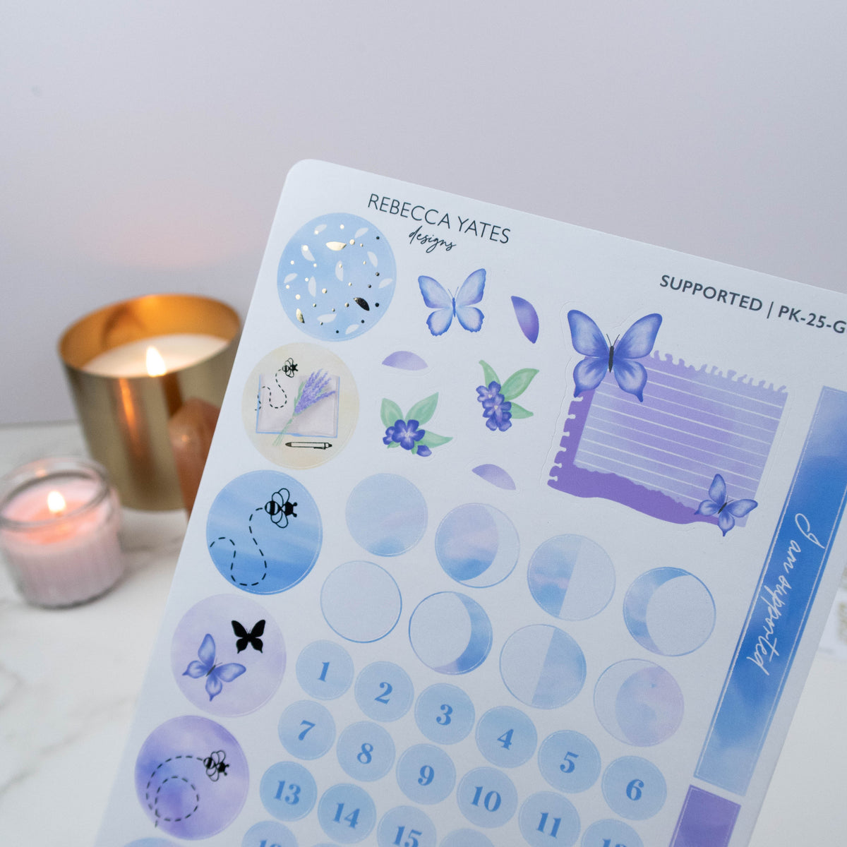 SUPPORTED - CLASSIC PLANNING KIT - Rebecca Yates
