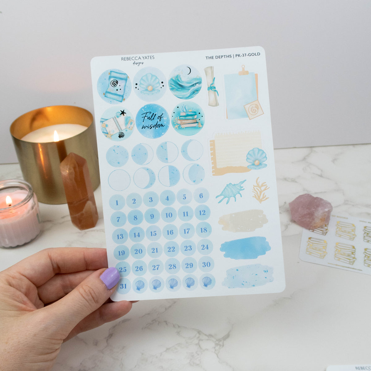 THE DEPTHS - CLASSIC PLANNING KIT - Rebecca Yates