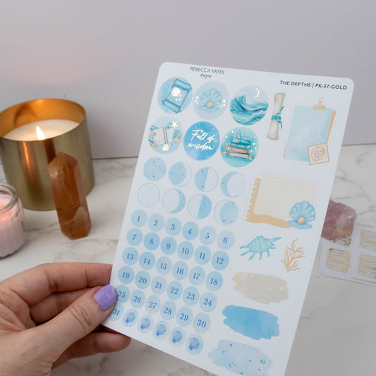 THE DEPTHS - CLASSIC PLANNING KIT - Rebecca Yates