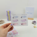 DANCE WITH THE MOON SWASHES - STICKER SHEET - Rebecca Yates