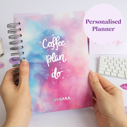 COFFEE, PLAN, DO - PERSONALISED PLANNER