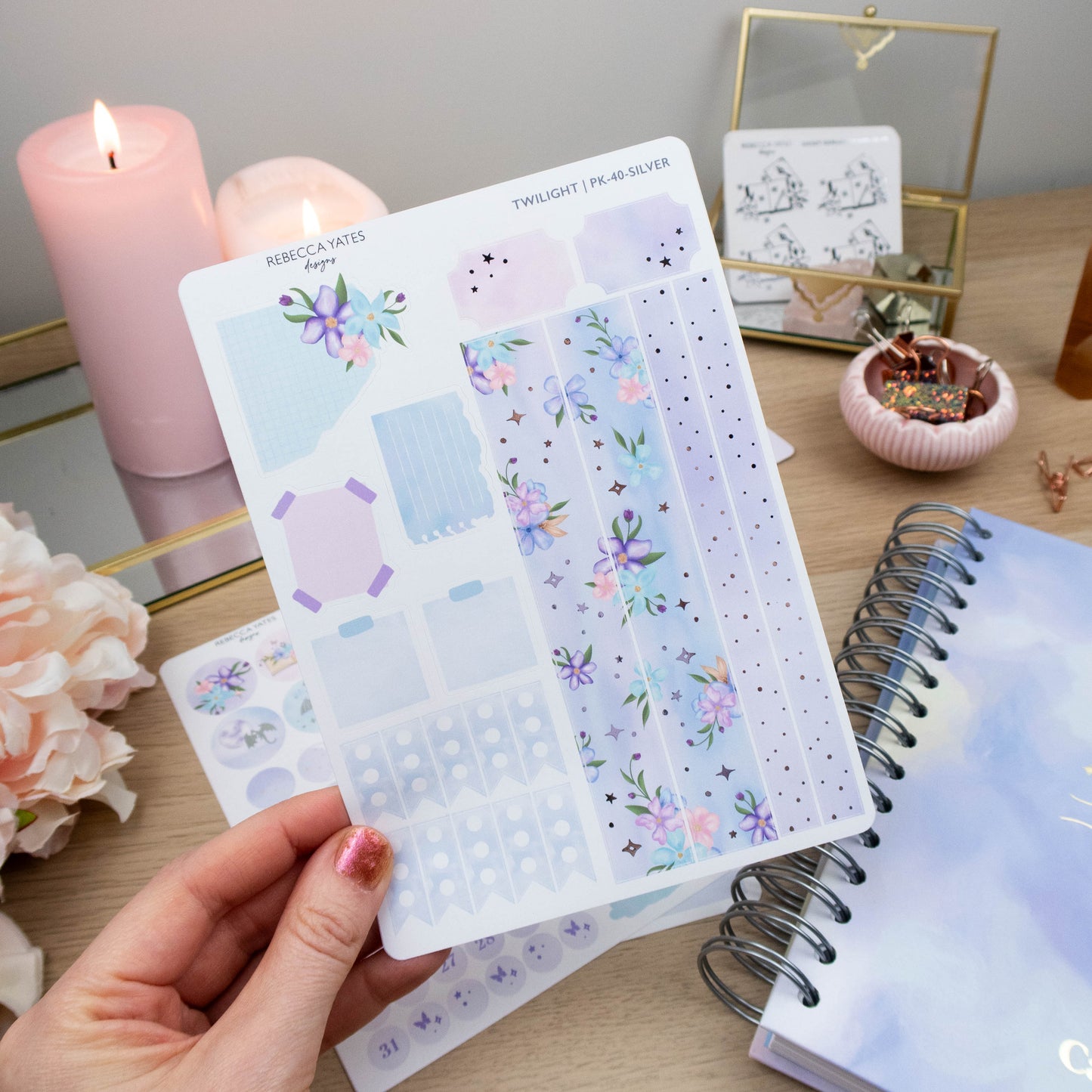 PERSONALISED CRYSTALS PLANNER - PLANNING BUNDLE
