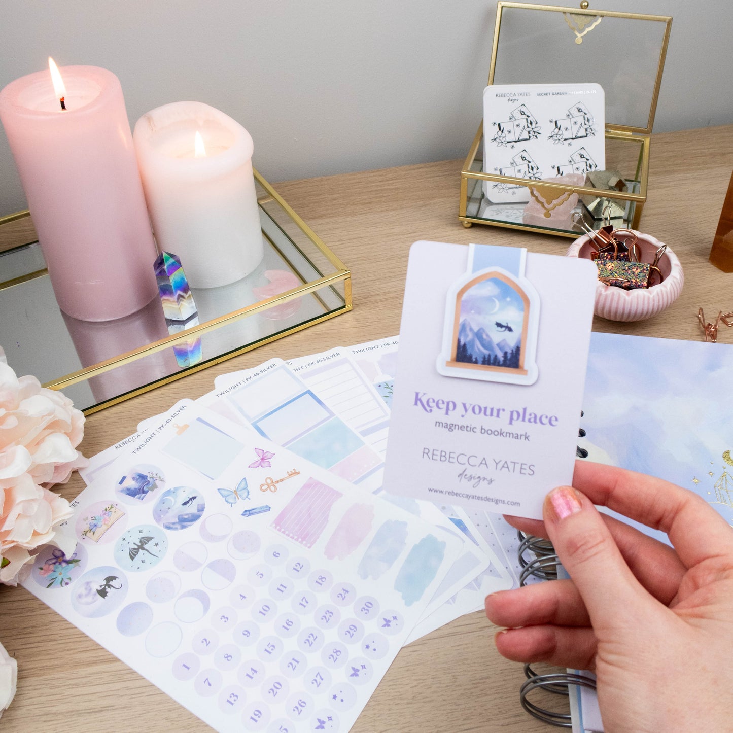 PERSONALISED CRYSTALS PLANNER - PLANNING BUNDLE