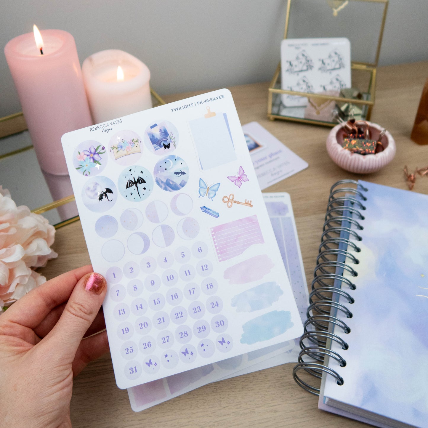 PERSONALISED CRYSTALS PLANNER - PLANNING BUNDLE