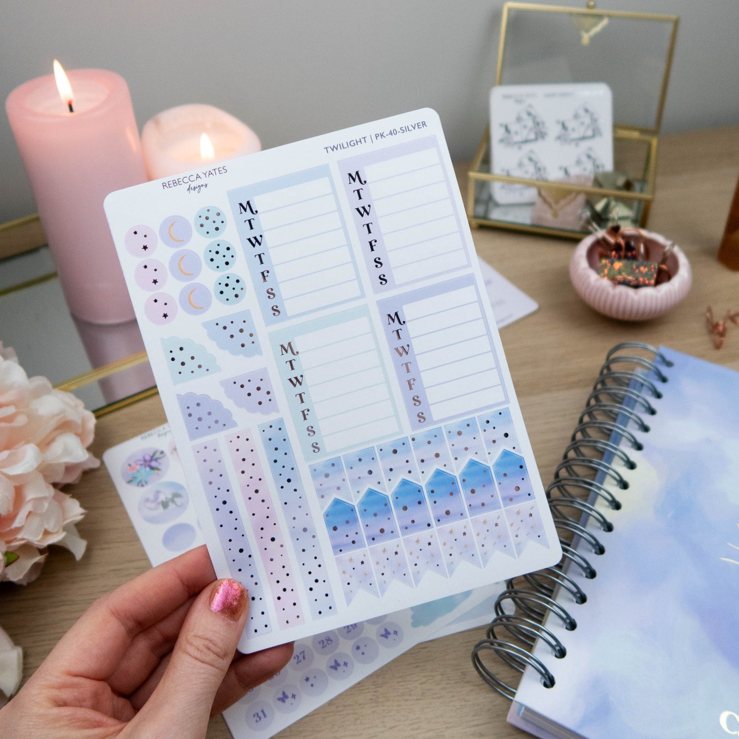 PERSONALISED CRYSTALS PLANNER - PLANNING BUNDLE
