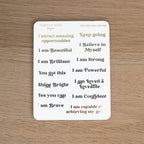 YES YOU CAN - FOILED PLANNER STICKER QUOTES - Rebecca Yates