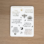 EMBRACE THE QUEEN - FOILED QUOTES STICKER SHEET - Rebecca Yates