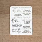 FILL DAYS WITH SUNLIGHT - FOILED QUOTES STICKER SHEET - Rebecca Yates