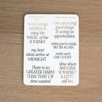 BEGIN AGAIN - FOILED PLANNER STICKERS - Rebecca Yates