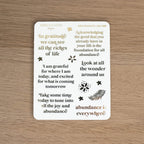 ABUNDANCE - FOILED PLANNER STICKERS - Rebecca Yates