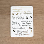 ABUNDANCE IS EVERYWHERE - FOILED PLANNER STICKERS - Rebecca Yates