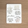 KEEP YOUR EYES ON THE STARS - QUOTES PLANNER STICKER SHEET - Rebecca Yates