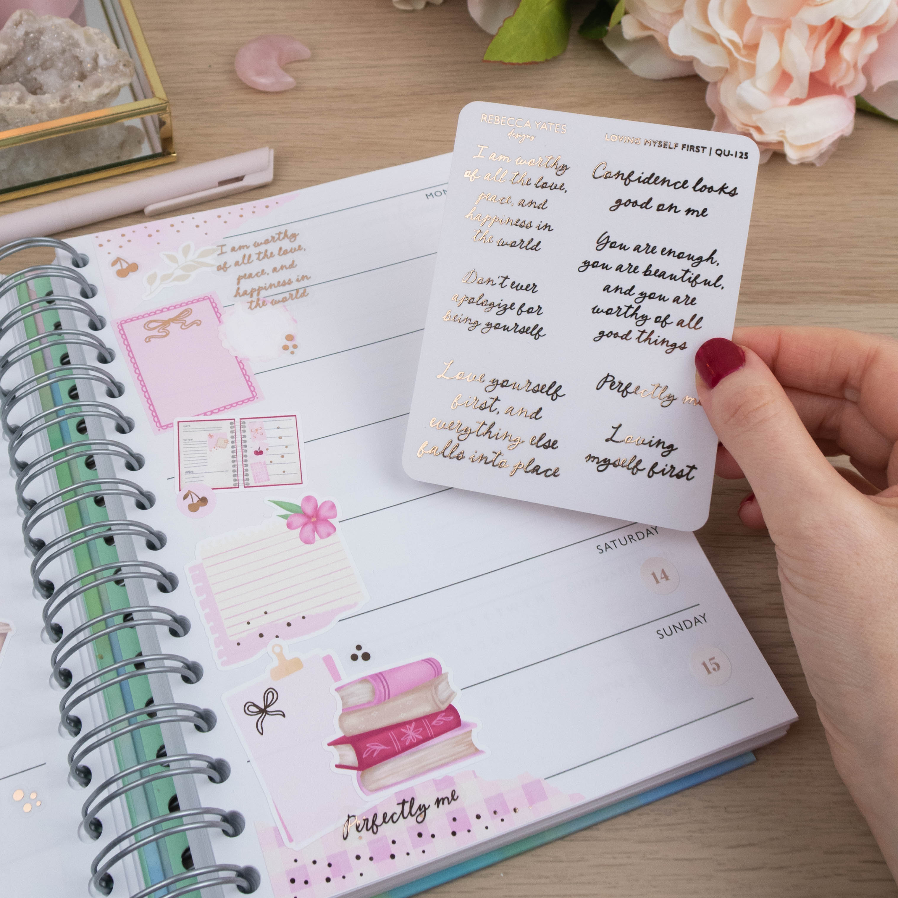 CHERRY SWEET - BIG CREATIVE STICKER BUNDLE - Rebecca Yates