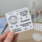 DAYDREAMER SOCIETY - FOILED QUOTE PLANNER STICKERS - Rebecca Yates