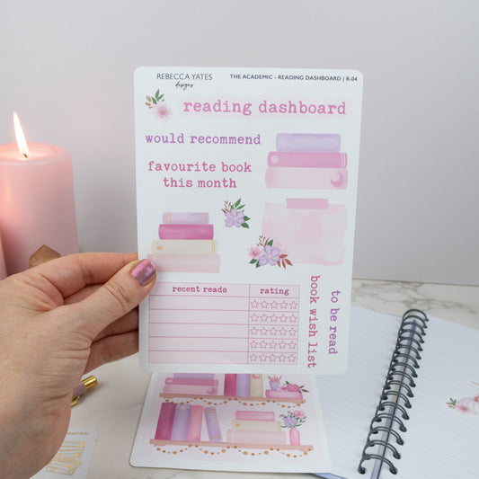 THE ACADEMIC  - READING DASHBOARD STICKERS