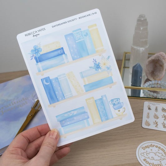 DAYDREAMER SOCIETY BOOKCASE - READING TRACKER - Rebecca Yates