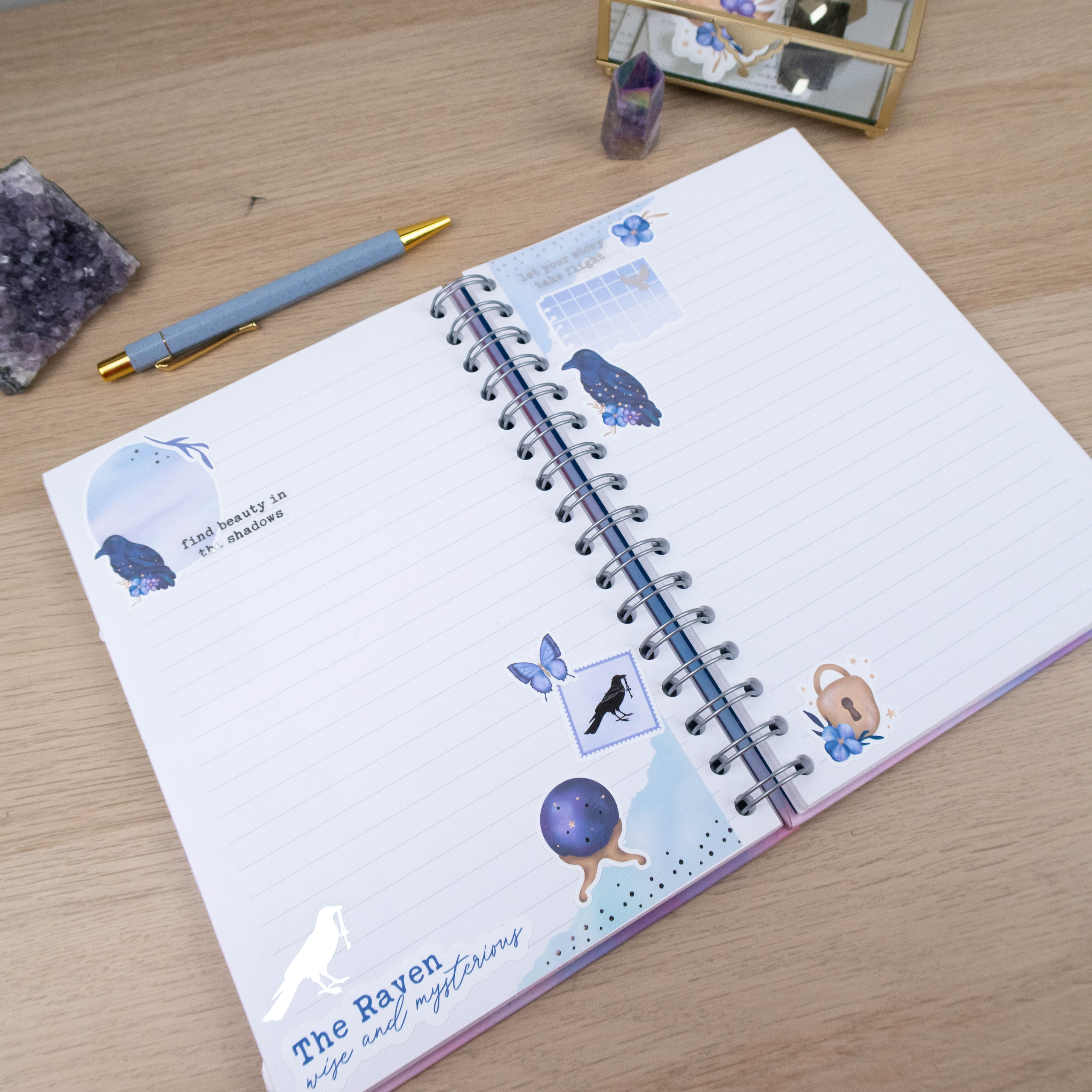 RAVEN'S LAIR - JOURNAL KIT - Rebecca Yates