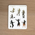 GLAM WITCH - FOILED PLANNER STICKERS - Rebecca Yates