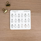 POTIONS - FOILED PLANNER STICKERS - Rebecca Yates
