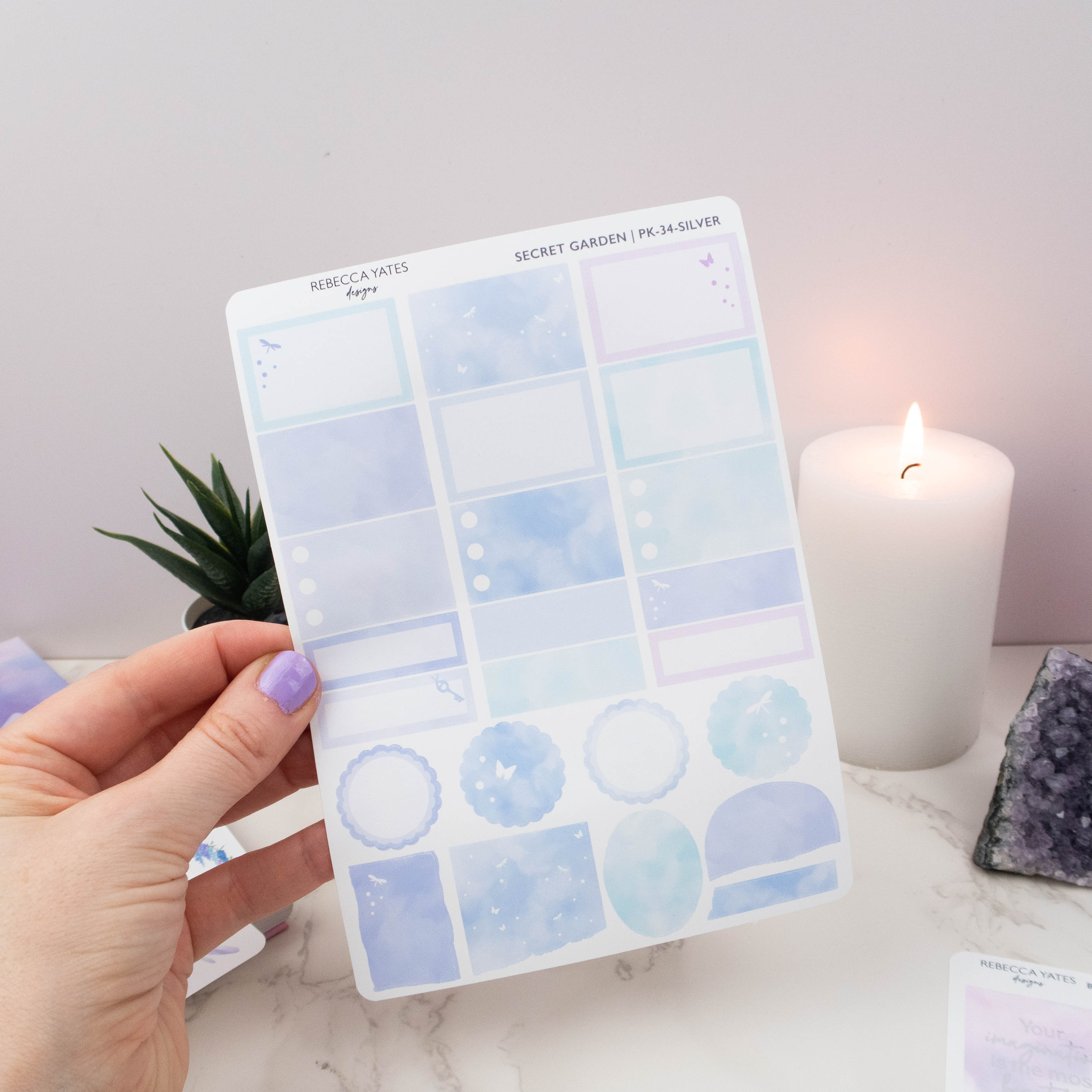 SECRET GARDEN - CLASSIC PLANNING KIT - Rebecca Yates