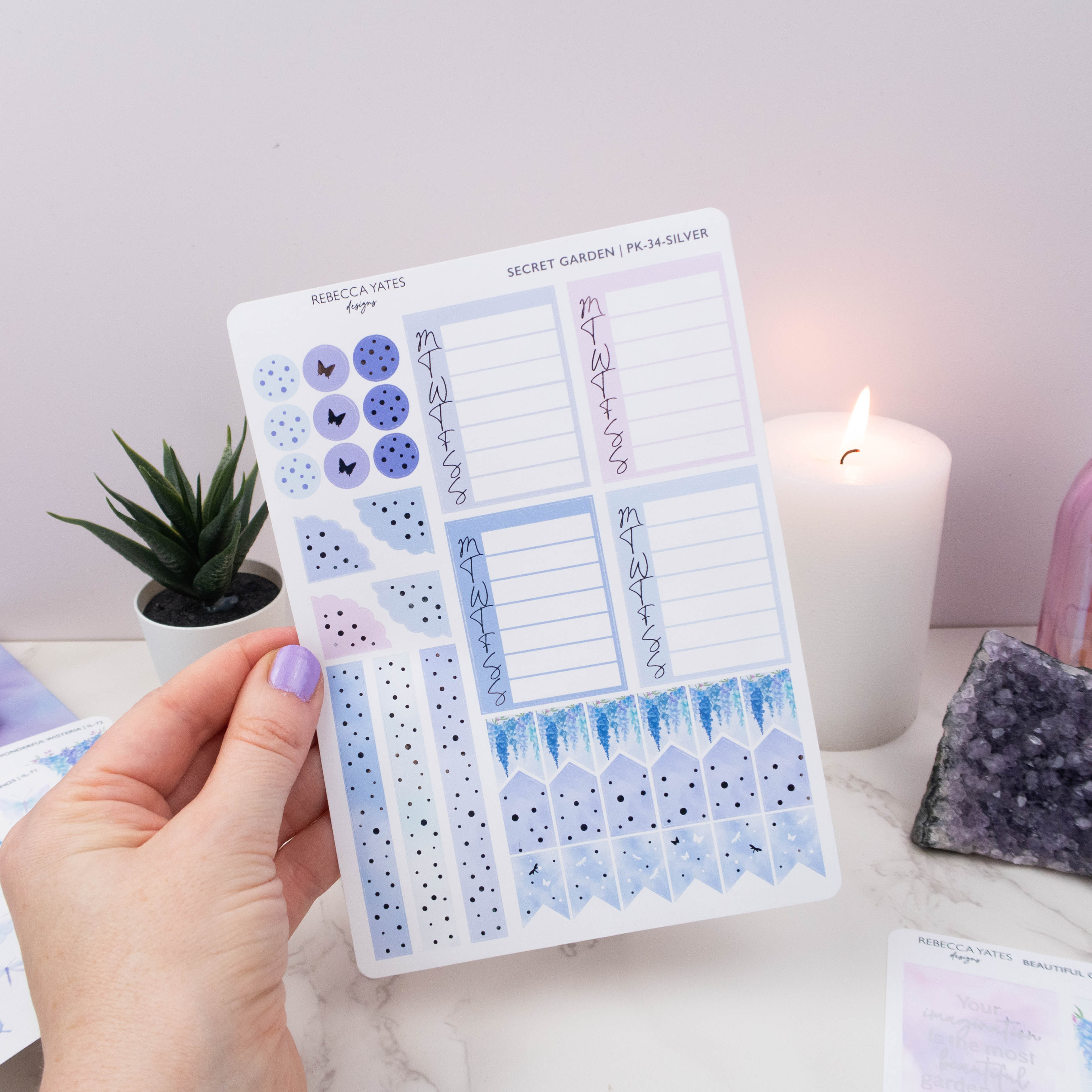 SECRET GARDEN - CLASSIC PLANNING KIT - Rebecca Yates