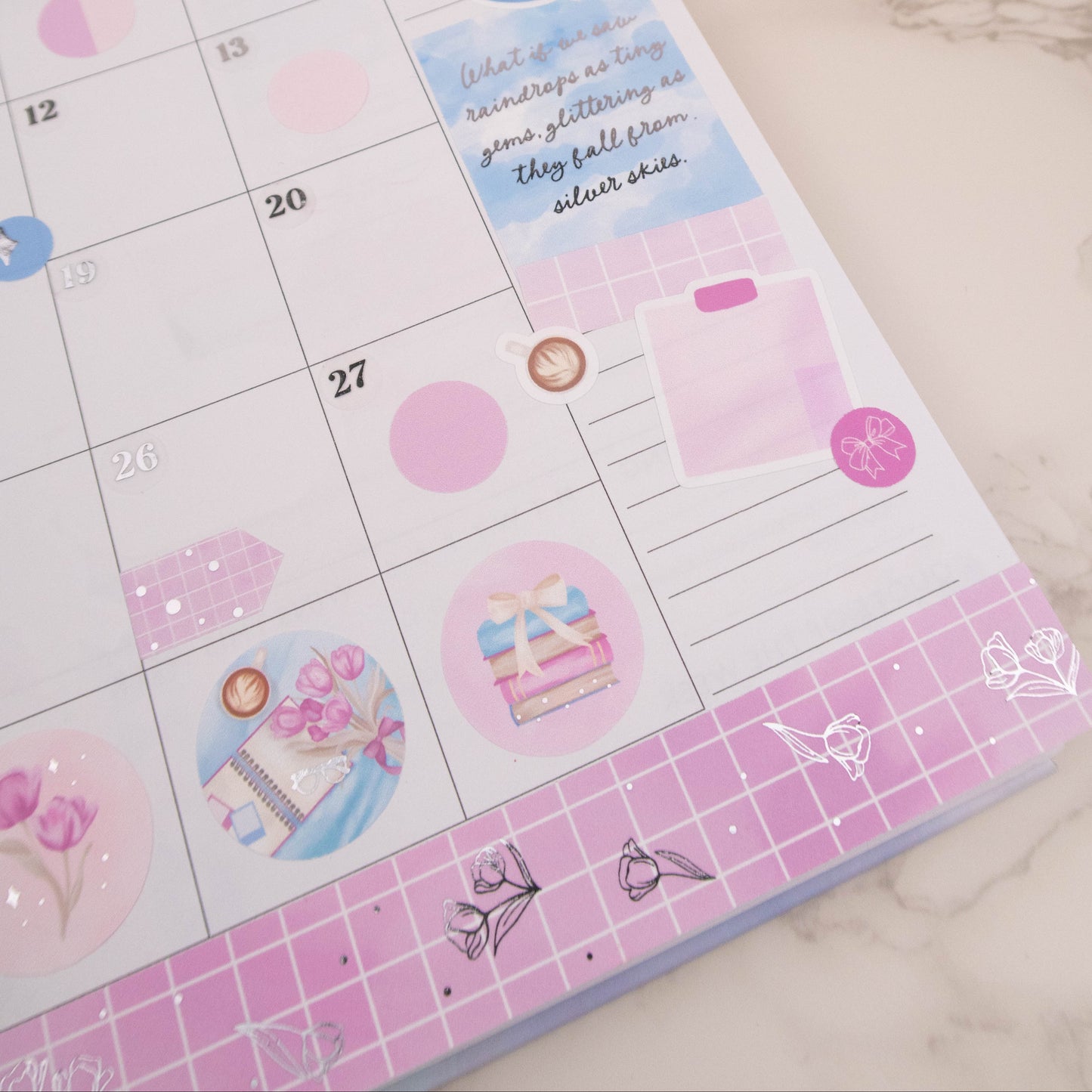 SILVER LININGS - BIG CREATIVE STICKER BUNDLE - Rebecca Yates