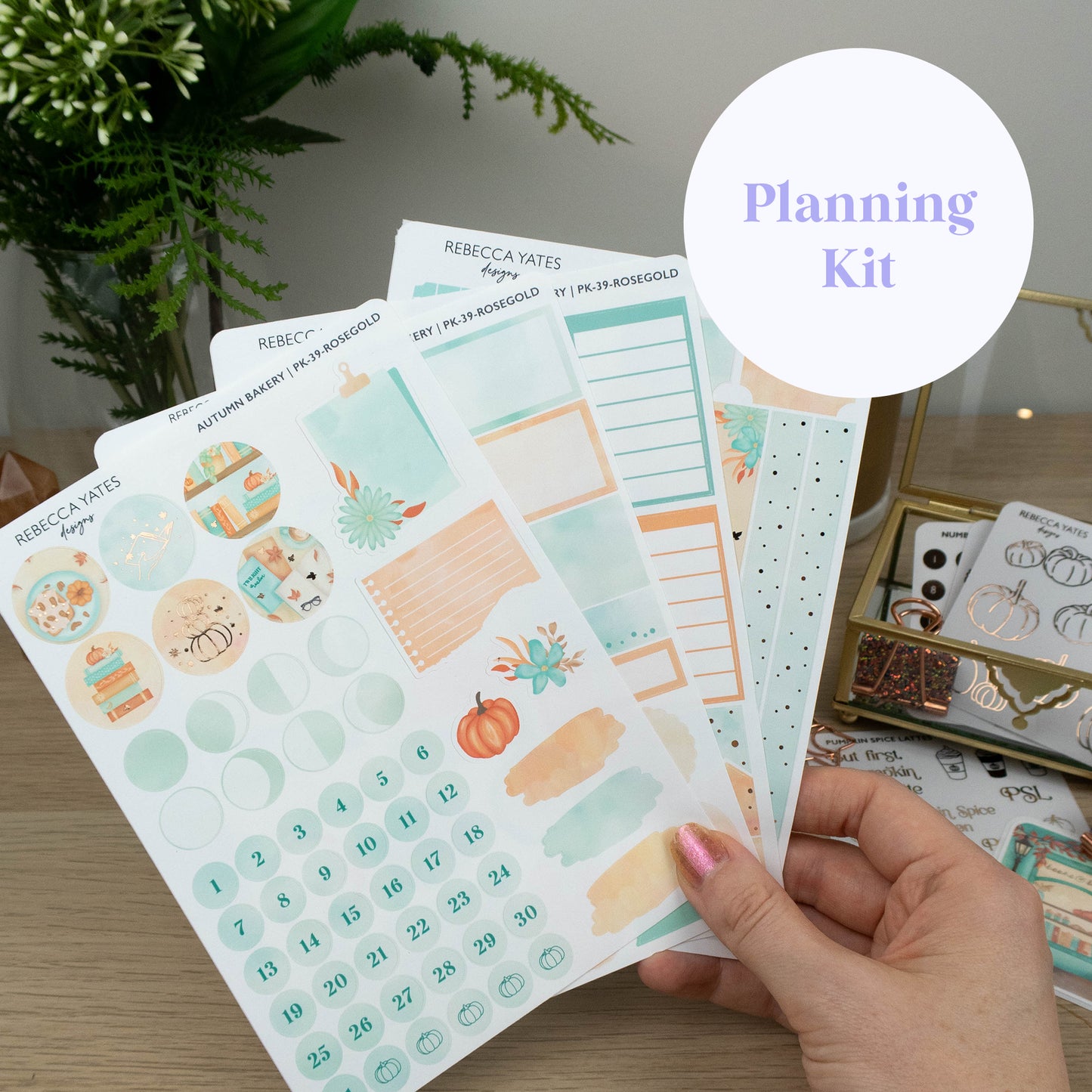 AUTUMN BAKERY - CLASSIC PLANNING KIT
