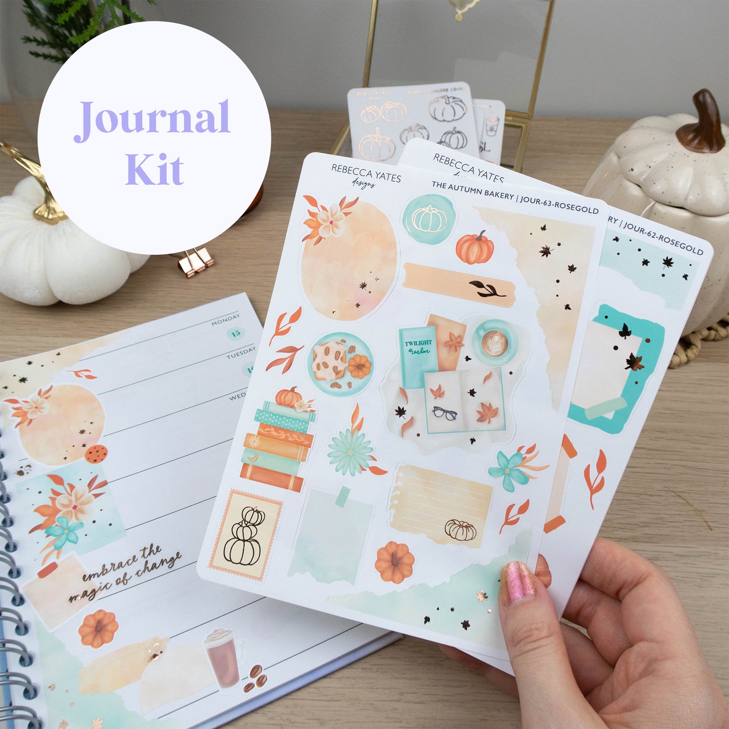 AUTUMN BAKERY - JOURNAL KIT